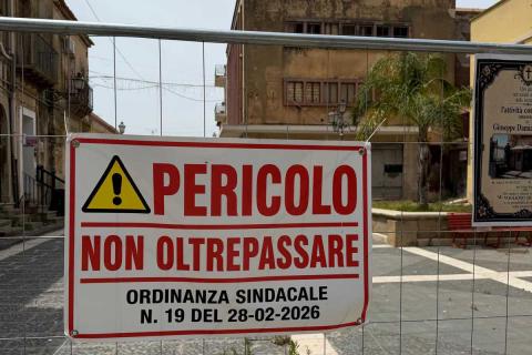Niscemi, zona rossa