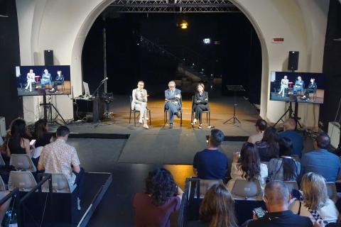 Un momento dell'incontro