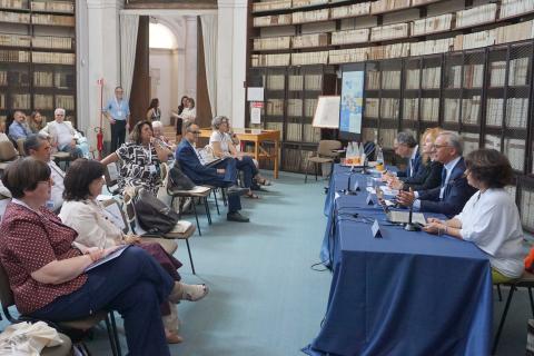 Un momento dell'incontro