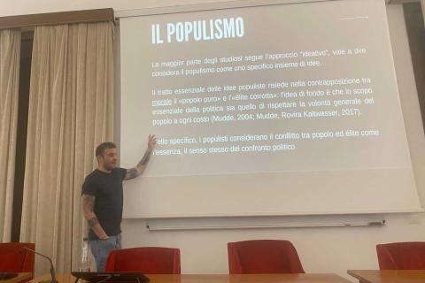 Un momento dell'incontro
