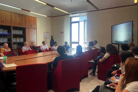 Un momento dell'incontro