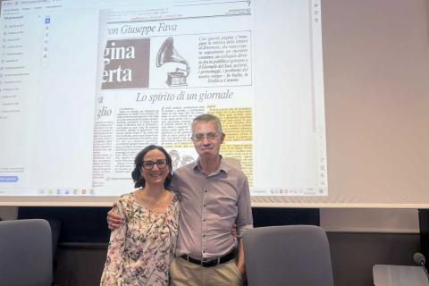 Marzia Finocchiaro e Ernesto De Cristofaro