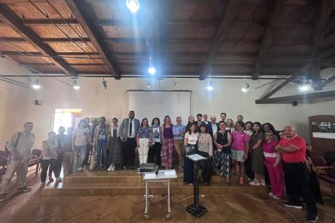 I partecipanti e relatori al convegno