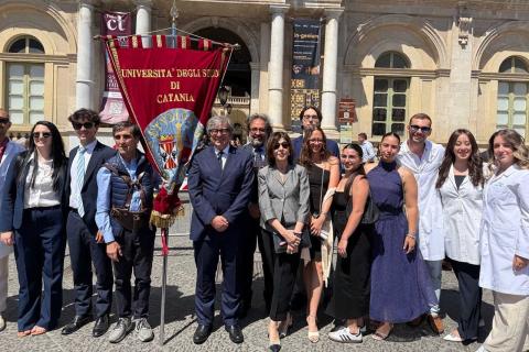 Unict alla cerimonia