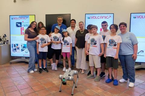 Alcuni giovani partecipanti al Living Lab