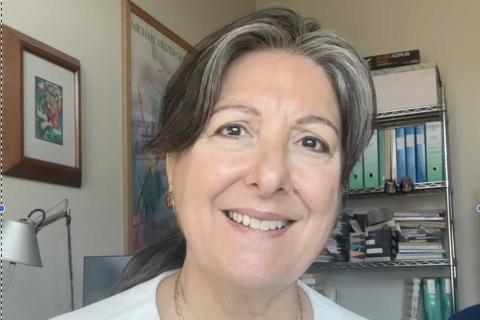 La docente Daniela Giordano