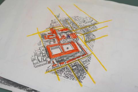 Il Giardino del Monastero progetto De Carlo