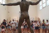 Zeus (o Poseidon) di Capo Artemisio al Museo Archeologico di Atene