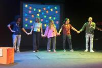 Una scena dello spettacolo