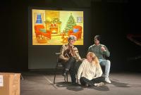 Una scena dello spettacolo