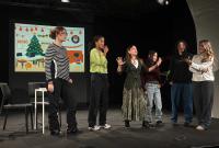 Una scena dello spettacolo