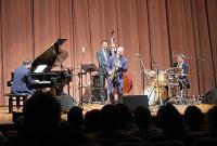 Un momento dell'esibizione di Stefano Di Battista Quartet