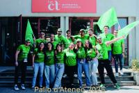 Una immagine del team di Scienza Matematiche Fisiche Naturali al Palio 2025