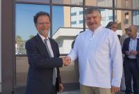 I rettori Francesco Priolo e Igor Gerush