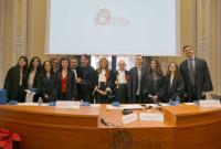 Un gruppo di diplomati della Scuola Superiore dell'Università di Catania