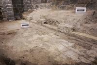 Mosaico della vasca del ninfeo romano