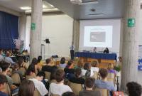 Un momento dell'incontro al Liceo scientifico statale "Galileo Galilei" di Catania