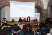 Progetto Oui, un momento dell'intervento della referente del progetto Maria Violetta Brundo