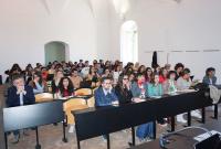 Gli studenti presenti all'incontro