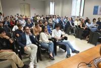 Allievi e docenti presenti alla cerimonia