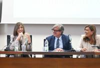 Un momento dell'intervento della prorettrice Lina Scalisi
