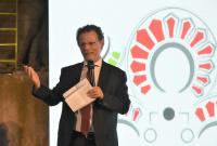 Un momento dell'intervento del rettore Francesco Priolo (foto di Patrizia Strano)