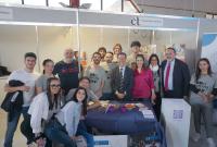 Lo stand del Dipartimento di Economia e Impresa