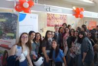 Lo stand del Dipartimento di Scienze della formazione