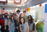 Lo stand del Dipartimento di Scienze umanistiche