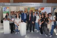 Lo stand del Dipartimento di Scienze del Farmaco e della Salute