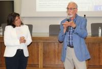 I docenti Giorgia D'Allura e Jack Salerno  