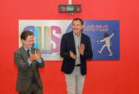 Il rettore Francesco Priolo e il presidente del Cus Catania Luigi Mazzone