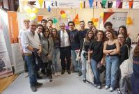 Il rettore Enrico Foti in visita allo stand del Chirmed