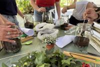Orto Botanico, un momento dell'incontro "Orto in vetro"