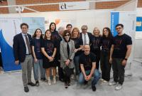 Il rettore Enrico Foti in visita allo stand della Sds Ragusa