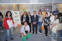 Lo stand dell'Ufficio Career Service