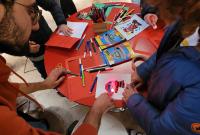 Un momento delle attività di Accendiamo il Natale