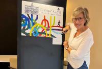 Lucia Scuderi e la grafica della campagna promozionale di Unict