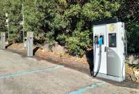 Una delle sedici colonnine intelligenti installate alla Cittadella universitaria