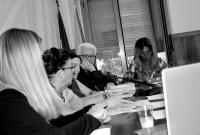 Un momento della presentazione del volume