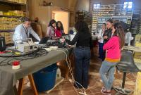 Un momento delle attività laboratoriali al Museo