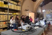 Un momento delle attività laboratoriali al Museo