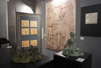 Alcune opere esposte alla mostra