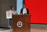 Un momento dell'intervento del prof. Giuseppe Musumeci