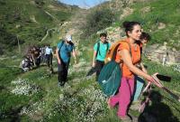 Campionamento lungo l'area del Castello di Calatabiano