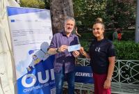 Centisti premiati con biglietto e gadget
