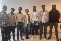 Un momento della visita della prof.ssa Daniela Melfa in Etiopia nell'ambito del programma Erasmus