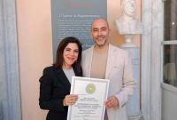 Gabriella D'Aprile e Giambattista Bufalino
