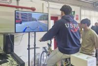 Studenti partecipanti al laboratorio del Dipartimento di Ingegneria civile e architettura