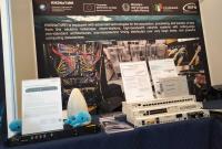 Uno dei corner espositivi del progetto Km3Net